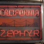 Insegna California Zephyr