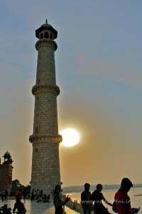 Minaretto del Taj Mahal