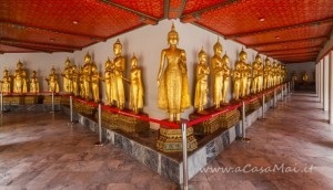 Statue di Buddha al Wat Pho
