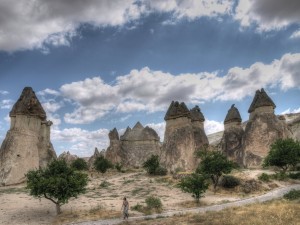 camini delle fate in Cappadocia, Turchia