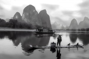 Guilin li river, Cina