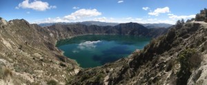 Quilotoa_crater_lake, Ecuador