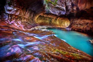 The subway at zion national park