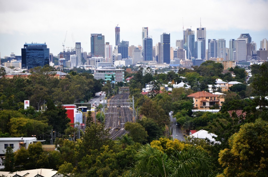 Brisbane, panoramica della città