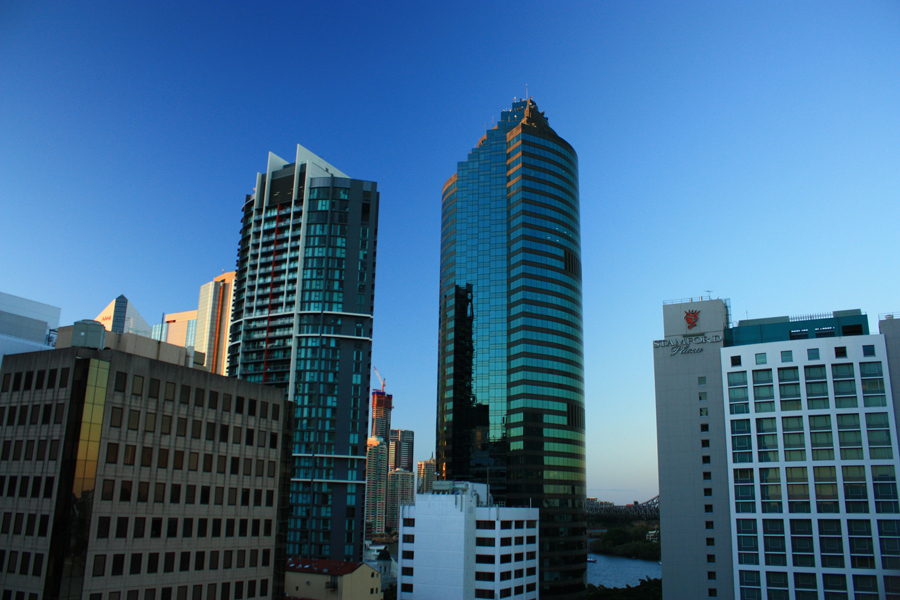 Brisbane, vista dall'appartamento
