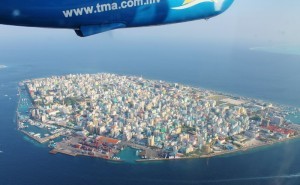 Malè dall'alto, Maldive