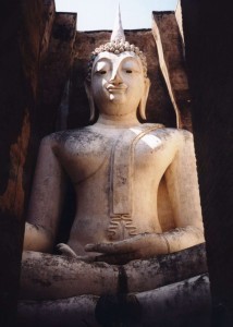 Big Buddha al Wat Si Chum, Sukhotai, Thailandia