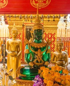 Emerald Buddha al Wat Phrathat Doi Suthep 2, Chiang Mai, Thailandia