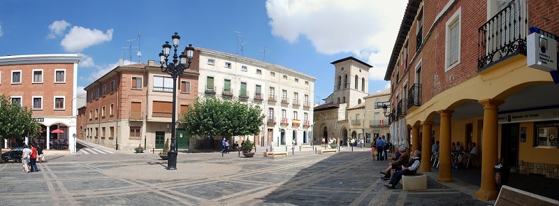 Plaza Mayor - Carrion de los Condes, Spagna
