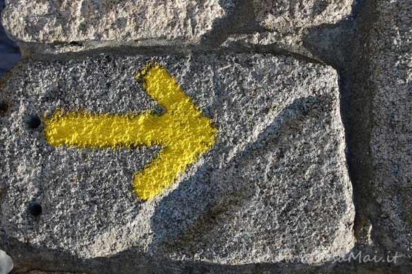 Cammino di Santiago: Treviso – Bayonne Freccia gialla del Cammino di Santiago