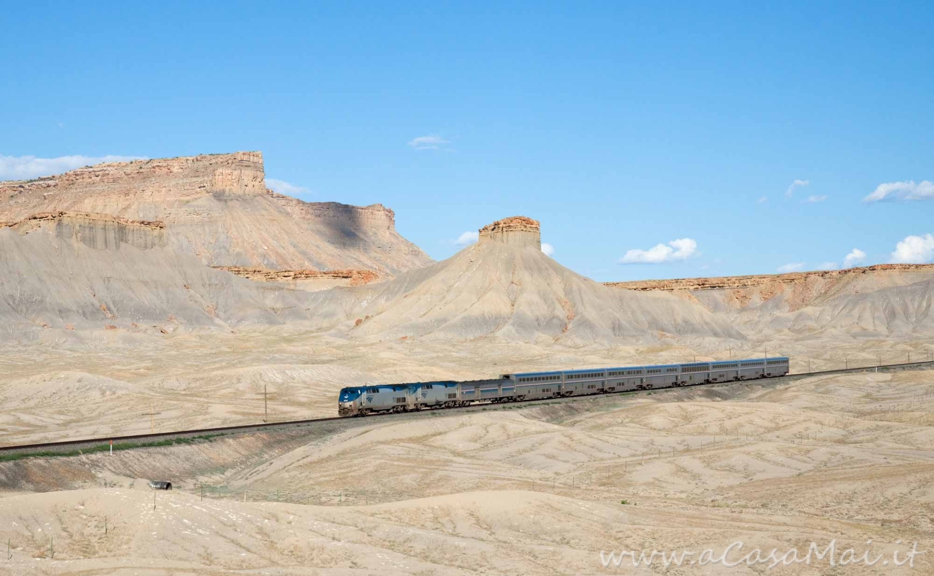 Attraversare gli Stati Uniti con lo Zephyr Train (4gg+200€) Amtrak - California Zephyr - Green River Floy, Utah