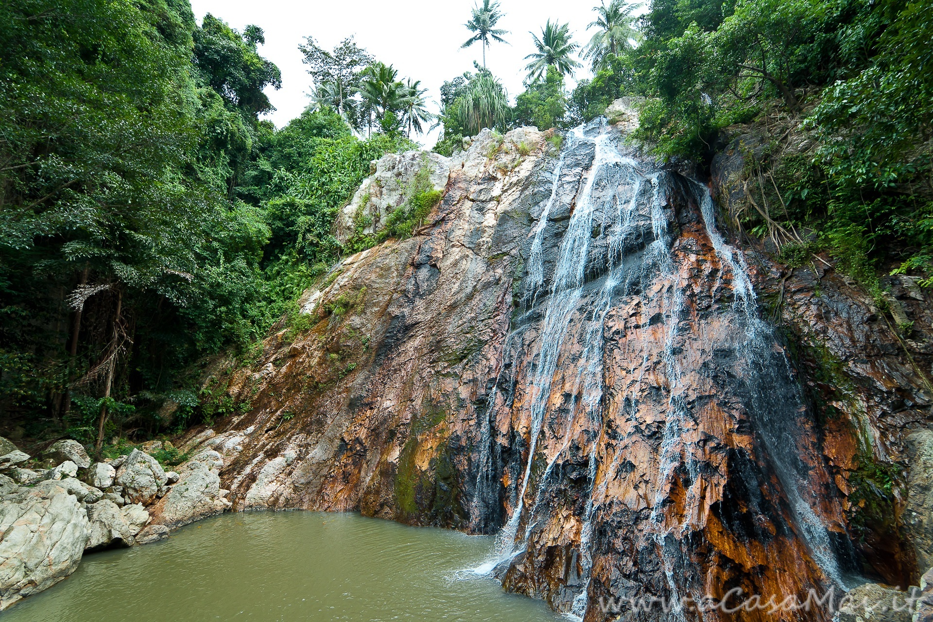 Na Muang, le cascate di Ko Samui in Thailandia