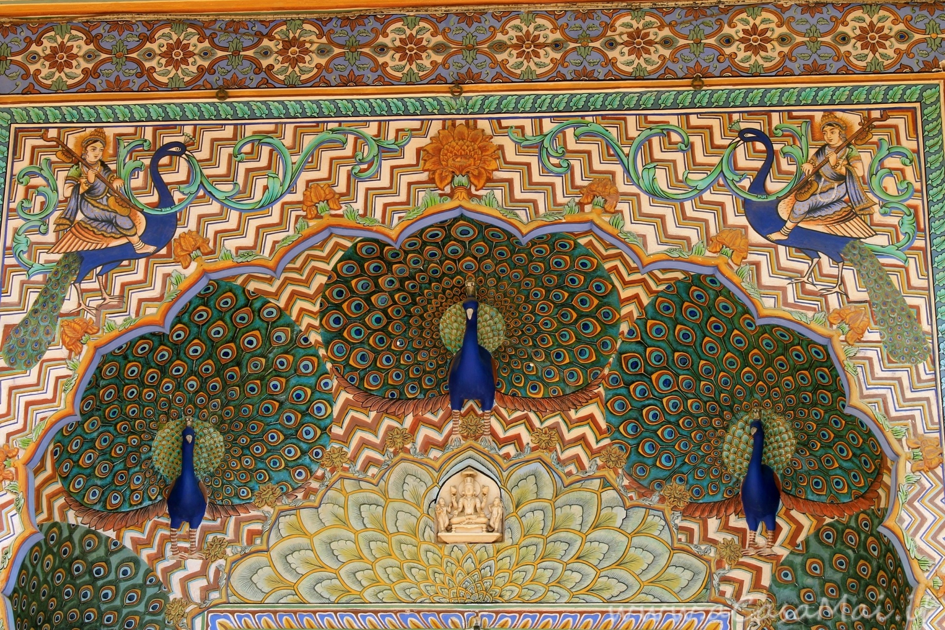 India: Jaipur porta_dei_pavoni