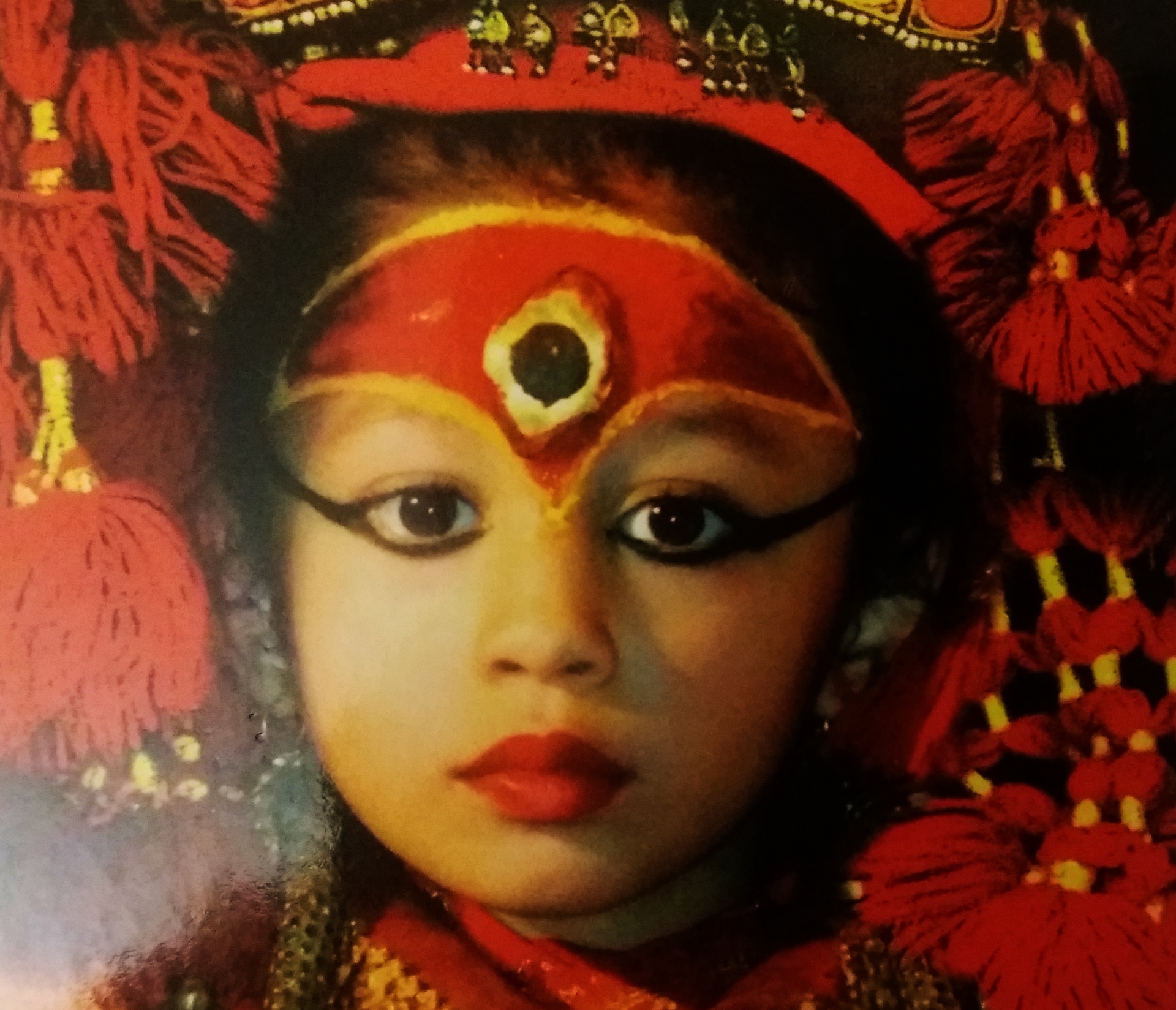 La Kumari Reale, Dea Bambina in Nepal Kumari-1