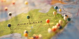 Cartina dell’Australia? Ma quanto grande è?