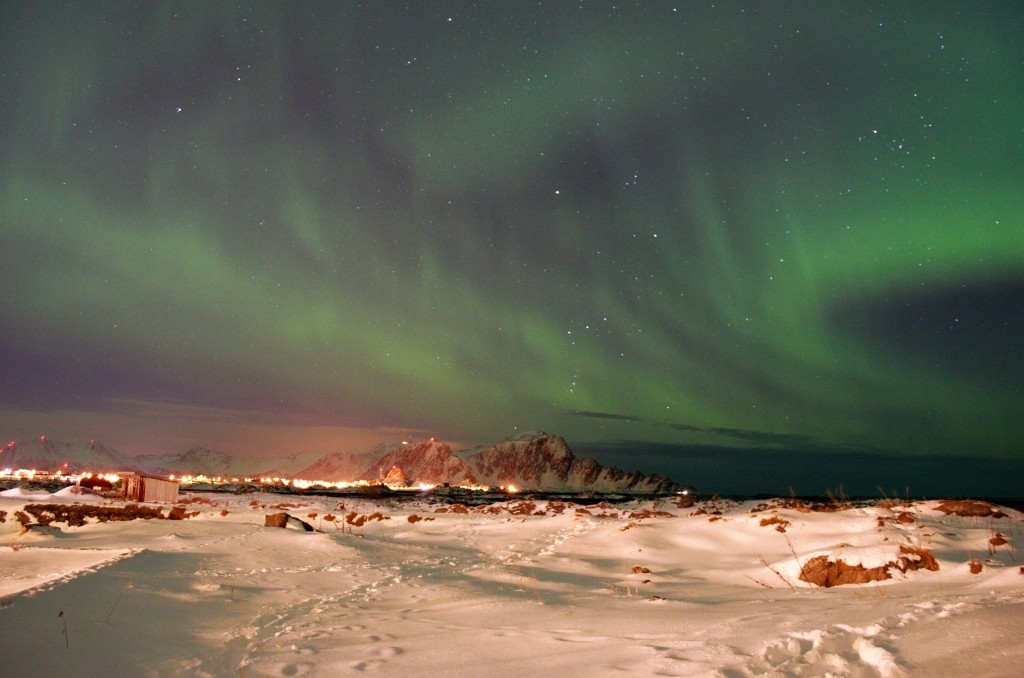 Aurora Boreale Norvegia - © Fabio Santacaterina (@bohemien86 su instagram)