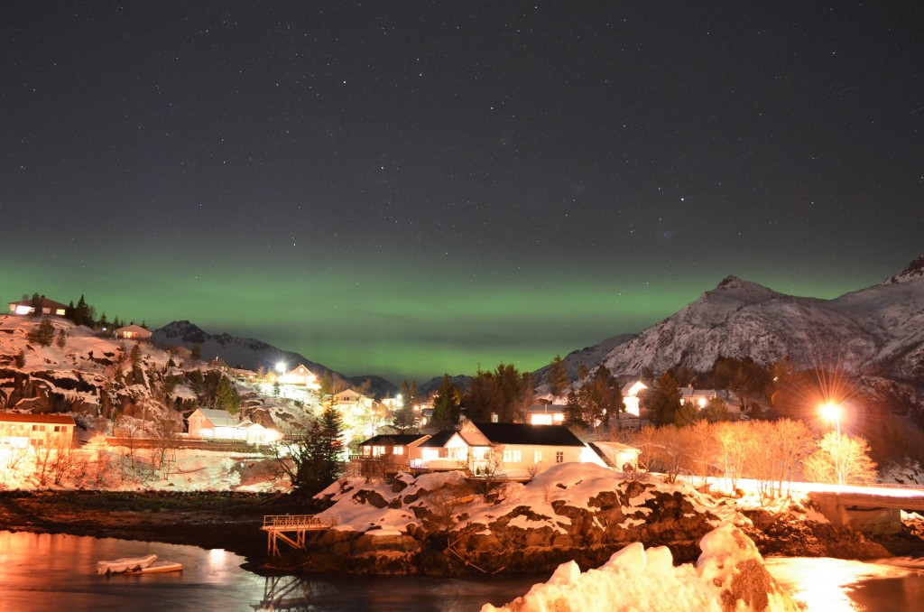 l'Aurora boreale della Norvegia - © Fabio Santacaterina (@bohemien86 su instagram)