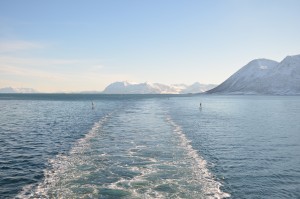 Vista dal battello Hurtigruten in Norvegia - © Fabio Santacaterina (@bohemien86 su instagram)