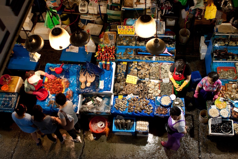 Il mercato del pesce di Seoul è senza dubbio una cosa da fare durante il vostro soggiorno