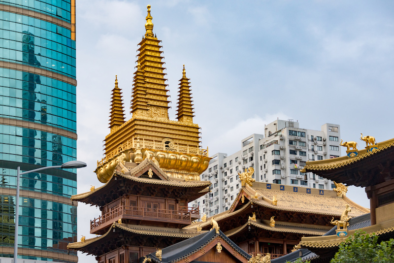 Jin'gan Temple, una delle cose a Shanghai da vedere assolutamente