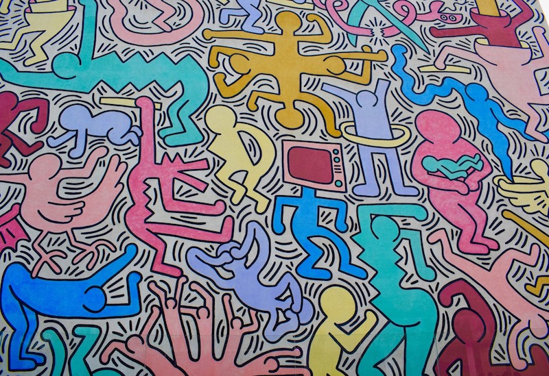 L'opera di Keith Haring a Pisa è assolutamente una cosa da vedere