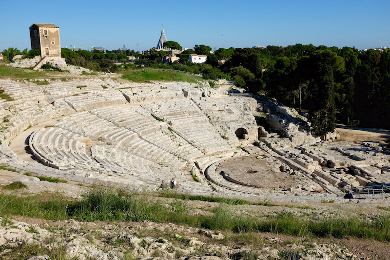 L'anfiteatro greco di Siracusa, una cosa da vedere assolutamente in città