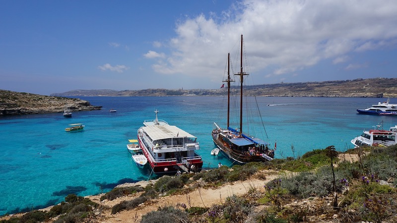 Come arrivare a Comino da St Julians con un'escursione