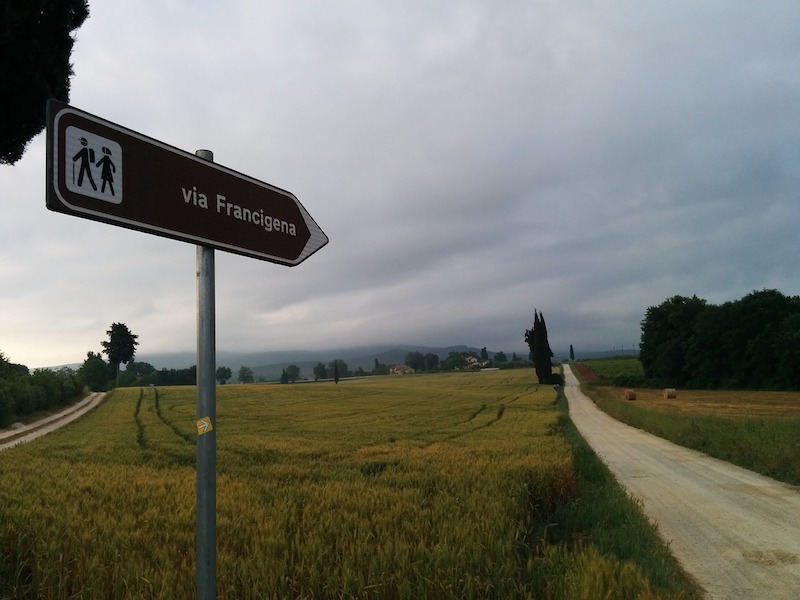 La Via Francigena è uno dei Cammini d'Italia più noti