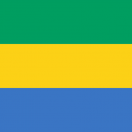 Gabon Bandiera