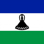 Lesotho Bandiera