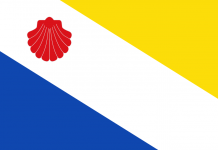 Cammino di Santiago: Carrión de los Condes – Bercianos del Real Camino Bandiera Bercianos Del Real Camino