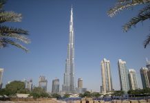 Il grattacielo Burj Khalifa, ad oggi il più alto del Mondo Grattacielo Burj Khalifa.5