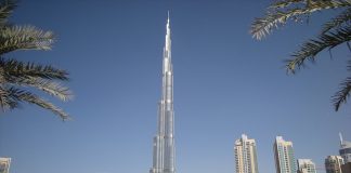 Il grattacielo Burj Khalifa, ad oggi il più alto del Mondo Grattacielo Burj Khalifa.5