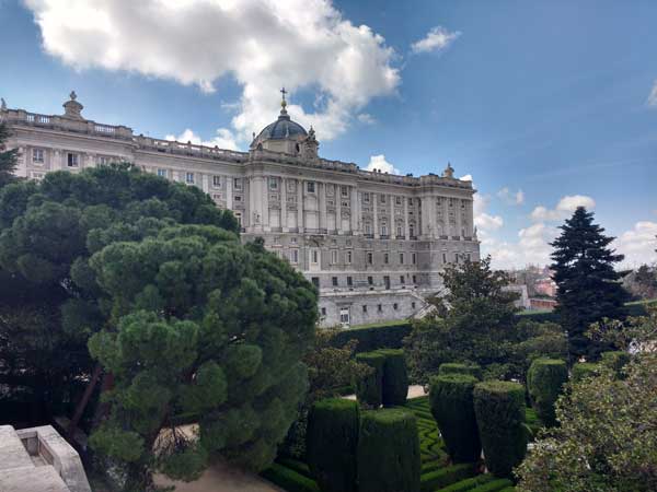 Viaggiare A Madrid Giardini Di Sabatini