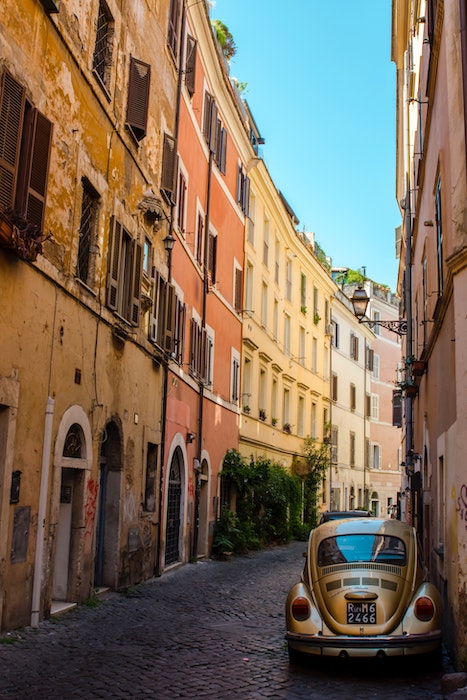 Rione Trastevere a Roma