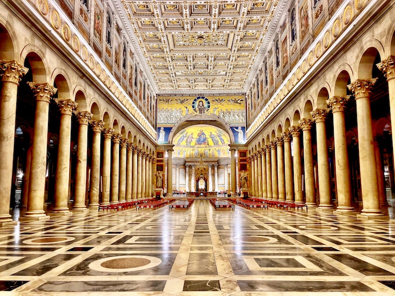 La chiesa di San Paolo fuori le Mura