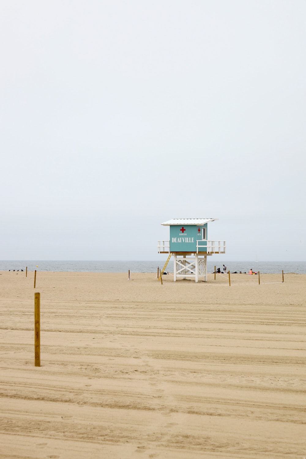 La spiaggia di Deauville