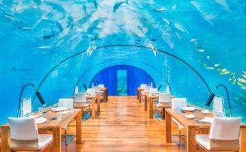 Sapori dal Mondo: i ristoranti più strani di sempre in Asia e Oceania Ithaa Undersea Restaurant 2